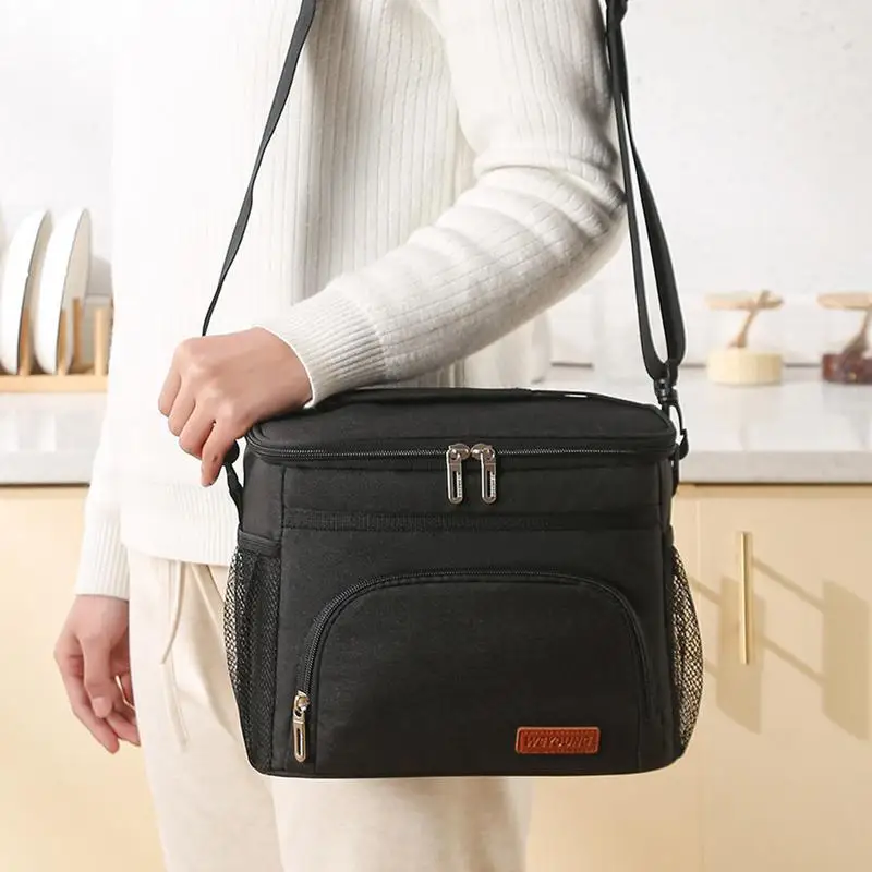 Adult Lunch Box Large Capacity Cooler Tote Bag Reusable Lunch Box With Shoulder Strap Women's Lunch Bags Work Multi-Compartment
Adult Lunch Box Large Capacity Cooler Tote Bag Reusable Lunch Box With Shoulder Strap Women's Lunch Bags Work Multi-Compartment