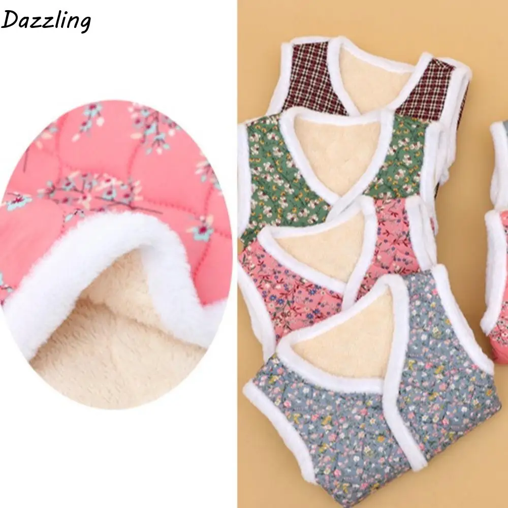 Basic Chinese Style Floral Plush Vest with Pockets Thermal Waistcoat Women Warm Fleece Flower Sleeveless Coat Office
Basic Chinese Style Floral Plush Vest with Pockets Thermal Waistcoat Women Warm Fleece Flower Sleeveless Coat Office