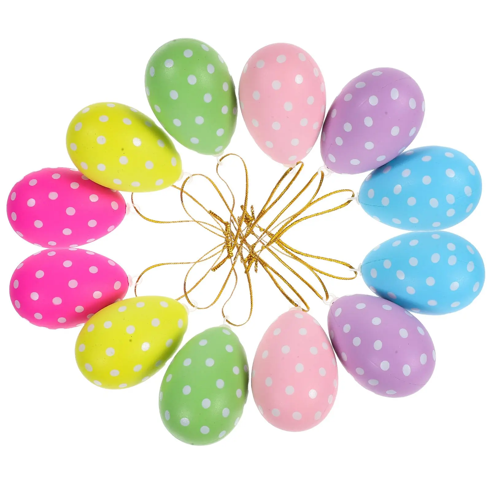 12PCS Easter Easter Day Hanging Ornament Decoration Hanging Ornaments DIY Spring Tree Plastic Eggs Pendant Festive Home Decor
12PCS Easter Easter Day Hanging Ornament Decoration Hanging Ornaments DIY Spring Tree Plastic Eggs Pendant Festive Home Decor