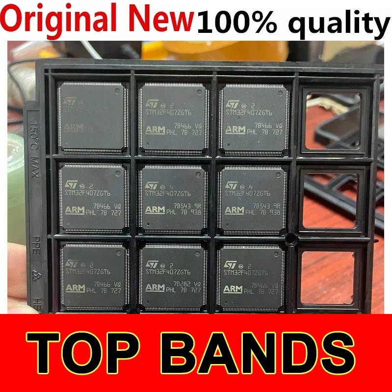 Новые оригинальные микросхемы 2 шт. GD32F407ZGT6 STM32F407ZGT6 QFP144 STM32F407IGH6 BGA176
Новые оригинальные микросхемы 2 шт. GD32F407ZGT6 STM32F407ZGT6 QFP144 STM32F407IGH6 BGA176