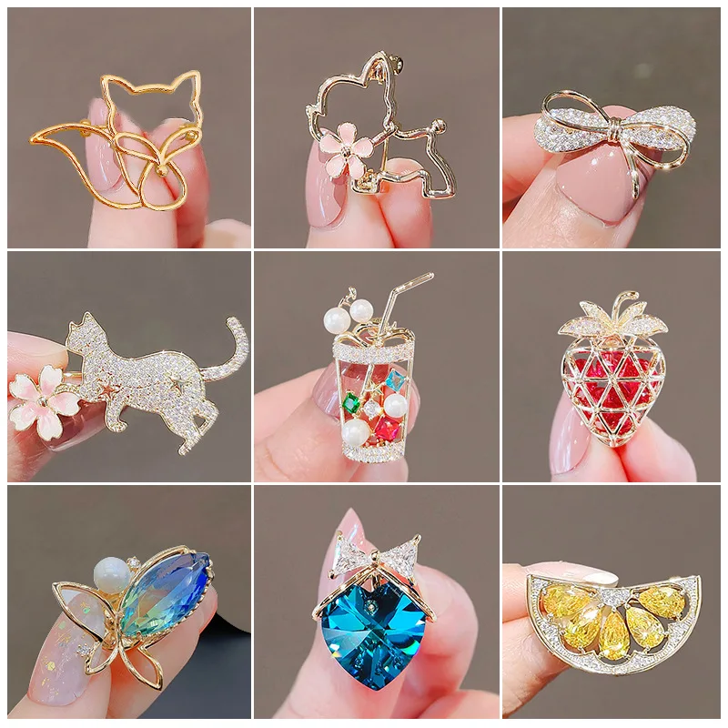 2PC setCute Animal Anti-Exposure Brooch for Women High-End Luxury Women's Brooch Pin Accessories Wholesale
2PC setCute Animal Anti-Exposure Brooch for Women High-End Luxury Women's Brooch Pin Accessories Wholesale