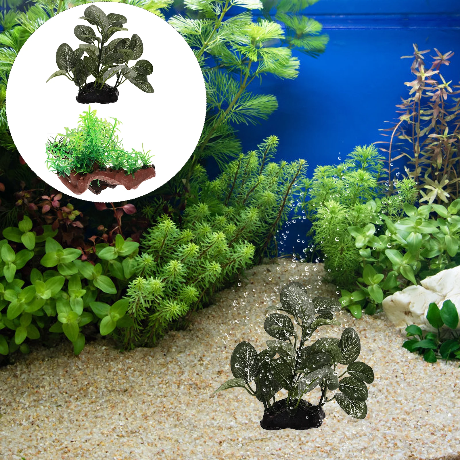 2pcs Artificial Water Plants Plastic Aquarium Supplies Realistic Fish Tank Decorations Accessories Grass Pet
2pcs Artificial Water Plants Plastic Aquarium Supplies Realistic Fish Tank Decorations Accessories Grass Pet