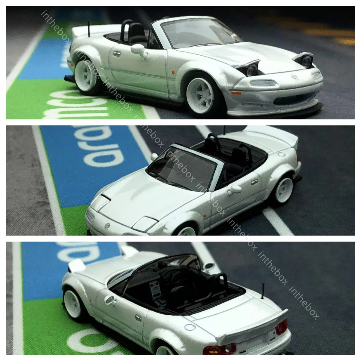 MT 1:64 White JDM Miata MX5 Rocket Bunny Sports Model Diecast Metal Car Model Collection Limited Edition
MT 1:64 White JDM Miata MX5 Rocket Bunny Sports Model Diecast Metal Car Model Collection Limited Edition