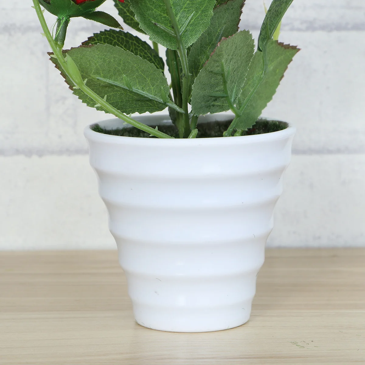 Artificial Bonsai Faux Plant Fake Plastic Plant Red Chinese Rose for Home Office Window Table Decorations Realistic Lifelike
Artificial Bonsai Faux Plant Fake Plastic Plant Red Chinese Rose for Home Office Window Table Decorations Realistic Lifelike