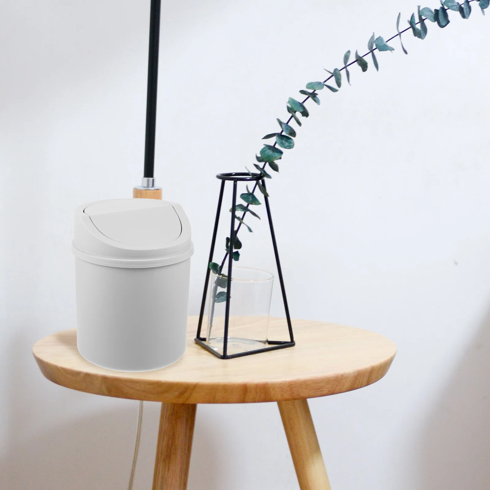 Trash Can with Lid Small Desktop Dust Bin Wicker Waste Basket Office Tabletop Garbage Plastic Mini Wastebasket
Trash Can with Lid Small Desktop Dust Bin Wicker Waste Basket Office Tabletop Garbage Plastic Mini Wastebasket