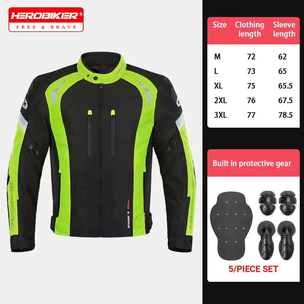 Водонепроницаемая мотоциклетная куртка Светоотражающая мотоциклетная куртка Куртка для мотокросса Износостойкая теплая защитная куртка для езды на мото
Водонепроницаемая мотоциклетная куртка Светоотражающая мотоциклетная куртка Куртка для мотокросса Износостойкая теплая защитная куртка для езды на мото