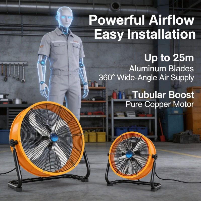High Power Industrial Floor Fan Strong Wind Horn Cooling Fan For Factory Workshop Commercial Use
High Power Industrial Floor Fan Strong Wind Horn Cooling Fan For Factory Workshop Commercial Use