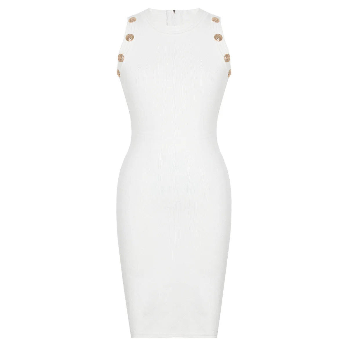2555 Spot Spring and Summer New Sleeveless Button Elastic Knitted Medium and Long Hip Wrap Slim Skinny Versatile Dress
2555 Spot Spring and Summer New Sleeveless Button Elastic Knitted Medium and Long Hip Wrap Slim Skinny Versatile Dress