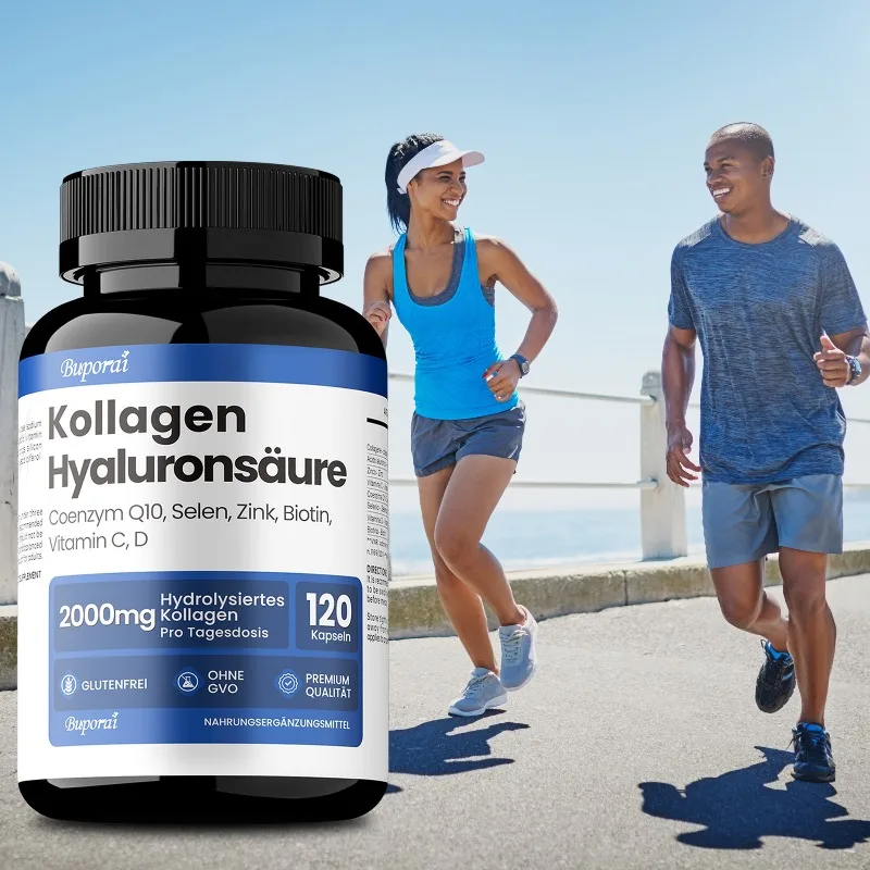 Hydrolyzed Collagen Capsules - Improve Joint Flexibility, Supports Skin, Nails and Bones Health, Antioxidant, Boosts Immunity
Hydrolyzed Collagen Capsules - Improve Joint Flexibility, Supports Skin, Nails and Bones Health, Antioxidant, Boosts Immunity