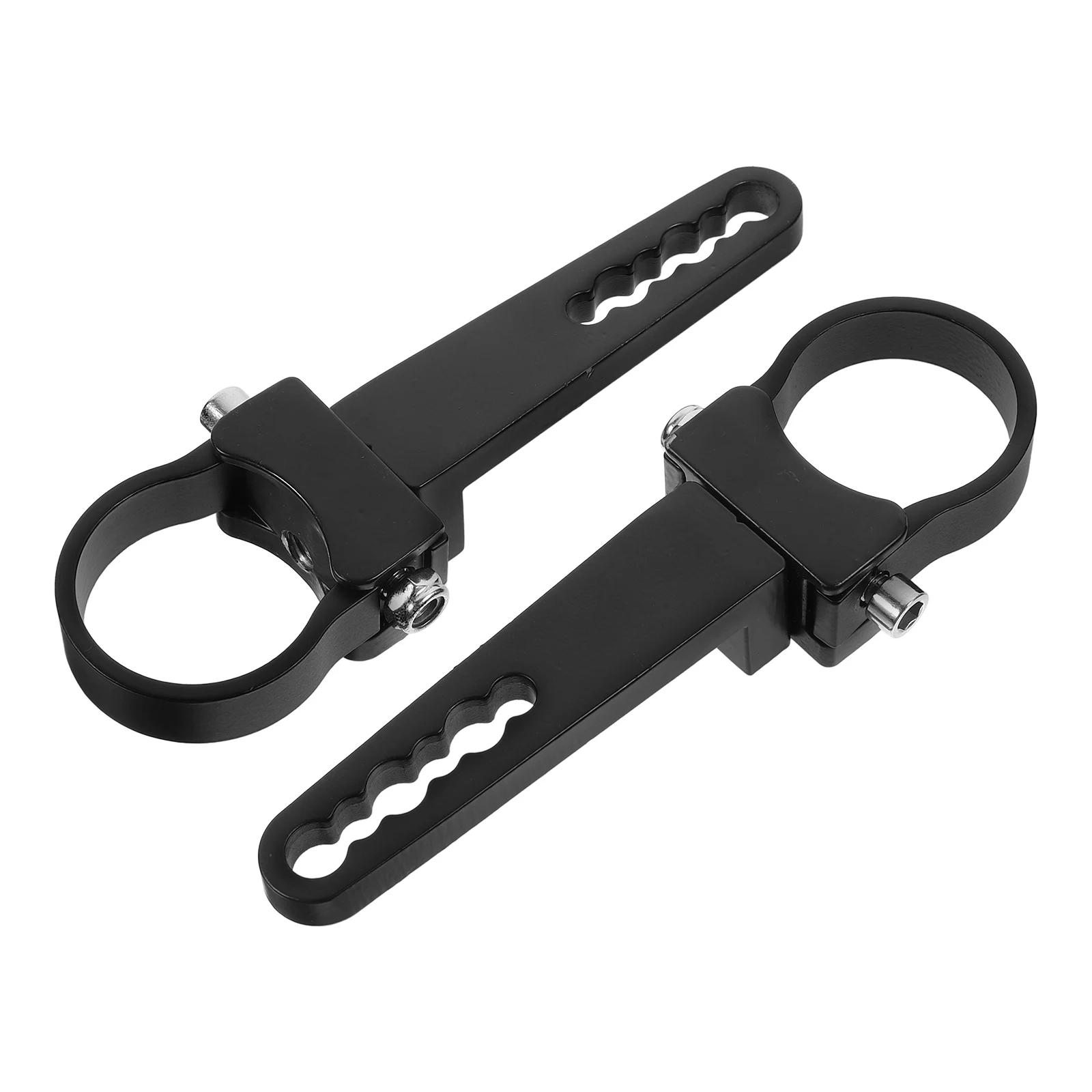 2 pcs Work Light Bracket 50mm Clamps Adjustable Fog Light Mount Front Fork Lamp Bracket Headlamp Brackets Motorcycle Driving
2 pcs Work Light Bracket 50mm Clamps Adjustable Fog Light Mount Front Fork Lamp Bracket Headlamp Brackets Motorcycle Driving