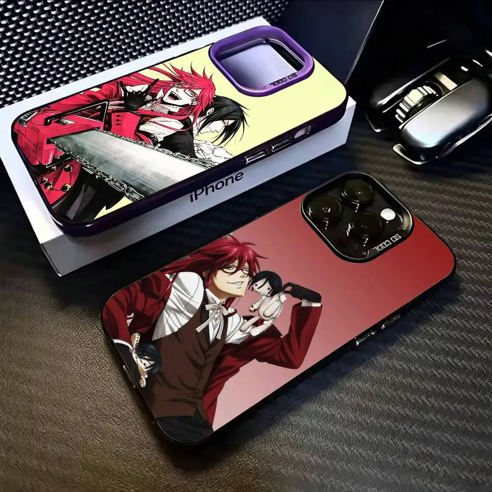 Anime Black Butler Sutcliff Phone Case For iPhone 17,16,15,14,13,12,11 Plus,Pro Max,XS,Colorful Silver Phone case Funda Cover
Anime Black Butler Sutcliff Phone Case For iPhone 17,16,15,14,13,12,11 Plus,Pro Max,XS,Colorful Silver Phone case Funda Cover