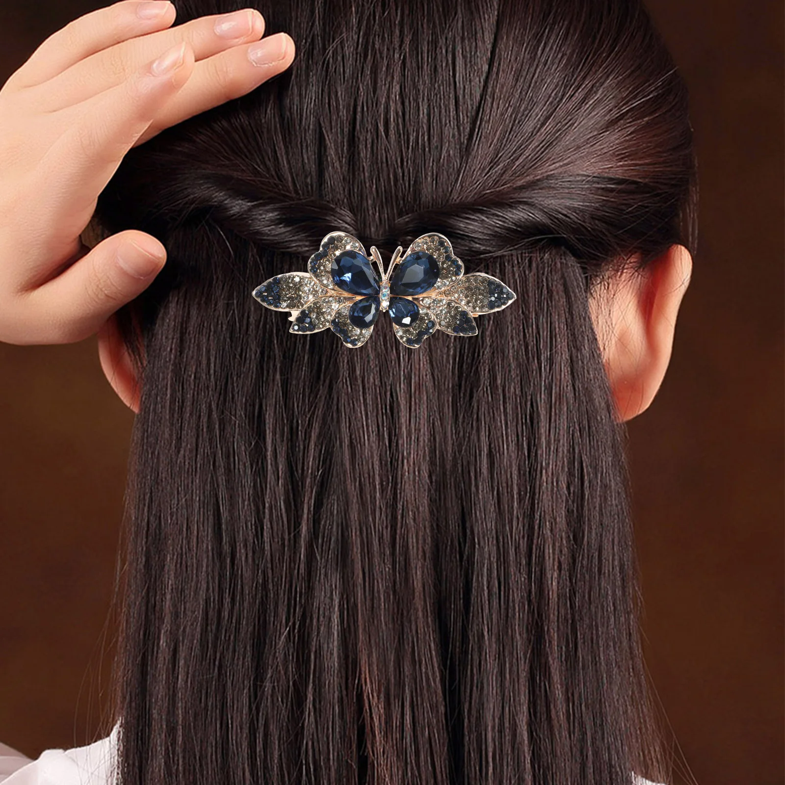 Butterfly Rhinestone Hair Clip Women Styling Accessory Spring Party Wedding Bridal Prom Elegant Traditional Beauty
Butterfly Rhinestone Hair Clip Women Styling Accessory Spring Party Wedding Bridal Prom Elegant Traditional Beauty