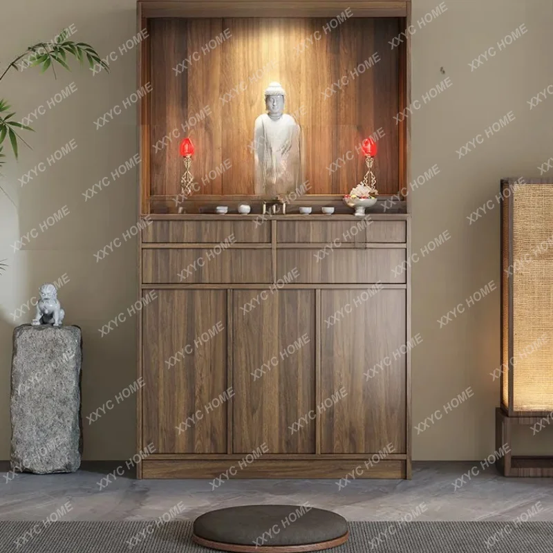 Bone line Buddhist shrine household offering table Shrine solid wood Guanyin Buddha statue cabinet
Bone line Buddhist shrine household offering table Shrine solid wood Guanyin Buddha statue cabinet