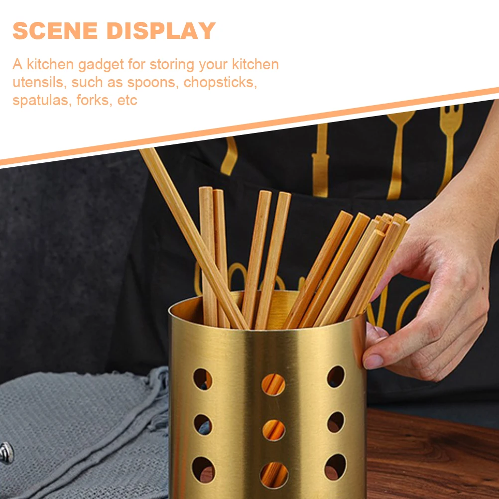 Lightweight Stainless Steel Chopsticks Holder Kitchen Utensil Storage Organizer Drying Rack
Lightweight Stainless Steel Chopsticks Holder Kitchen Utensil Storage Organizer Drying Rack
