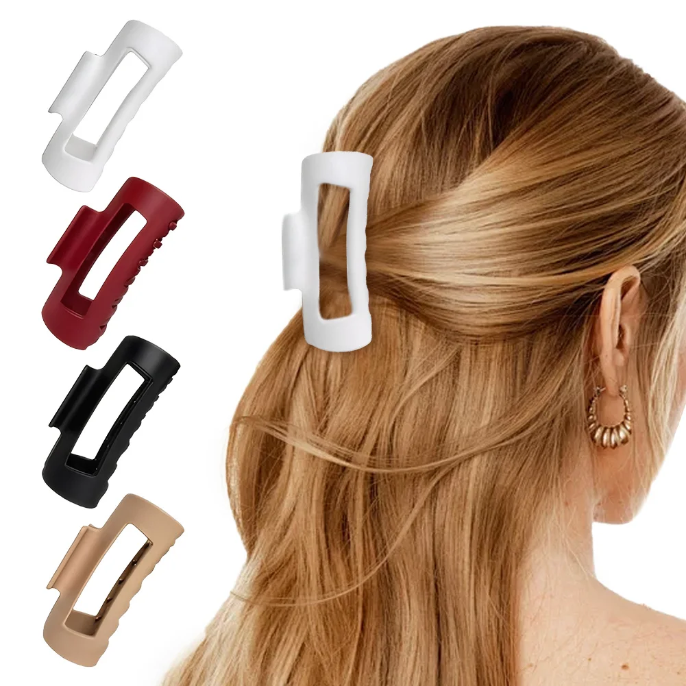 Square Hair Claw Clips Non-Slip Large Claw Clips Strong Hold Jaw Clips for Women Long Thick Hair
Square Hair Claw Clips Non-Slip Large Claw Clips Strong Hold Jaw Clips for Women Long Thick Hair