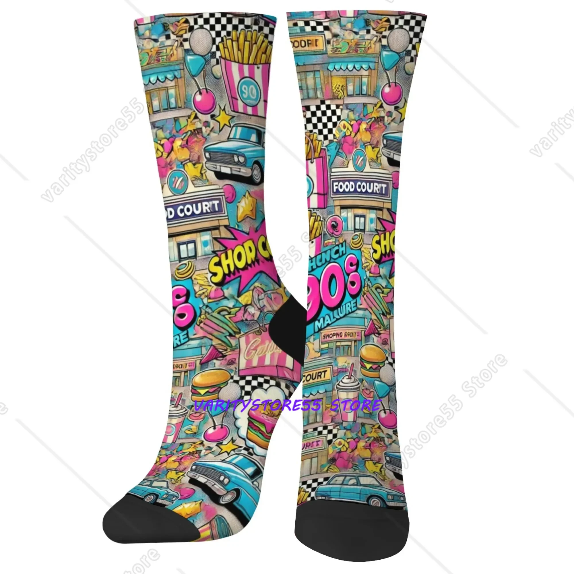 A retro-style collage Print Men's Socks Comfortable Breathable Non-slip Casual Socks Harajuku Retro Street Hip-Hop Socks Gift
A retro-style collage Print Men's Socks Comfortable Breathable Non-slip Casual Socks Harajuku Retro Street Hip-Hop Socks Gift