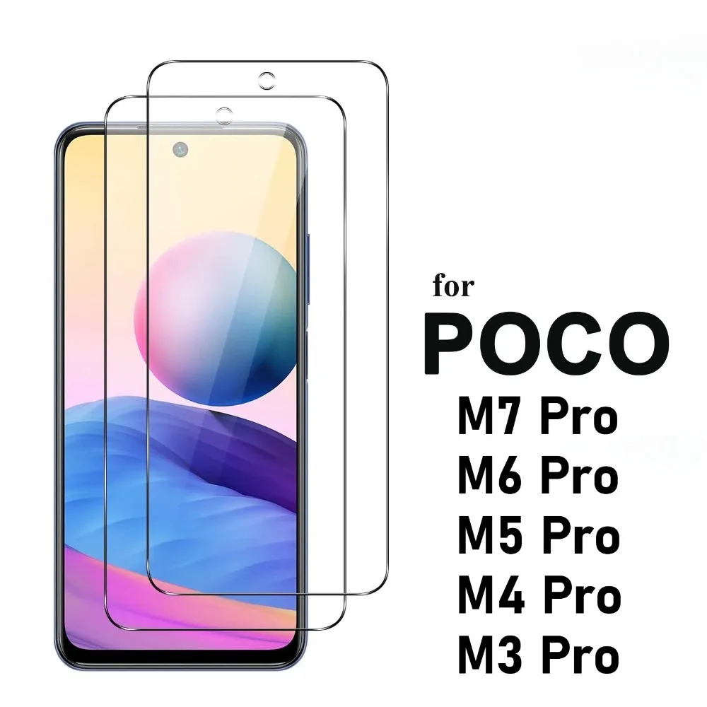 2Pcs For Xiaomi POCO M3 M4 M5 M6 M7 Pro Screen Protector Tempered Glass Crystal Mica Protective Clear Transparent Anti Scratch
2Pcs For Xiaomi POCO M3 M4 M5 M6 M7 Pro Screen Protector Tempered Glass Crystal Mica Protective Clear Transparent Anti Scratch
