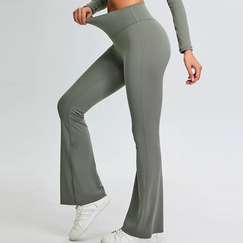 Autumn New Soft Non-sensitive Yoga Pants Women Thin Tight Abdomen Tight Fitness Clothing Sports Lift Buttocks Fitness Flare Pant
Autumn New Soft Non-sensitive Yoga Pants Women Thin Tight Abdomen Tight Fitness Clothing Sports Lift Buttocks Fitness Flare Pant