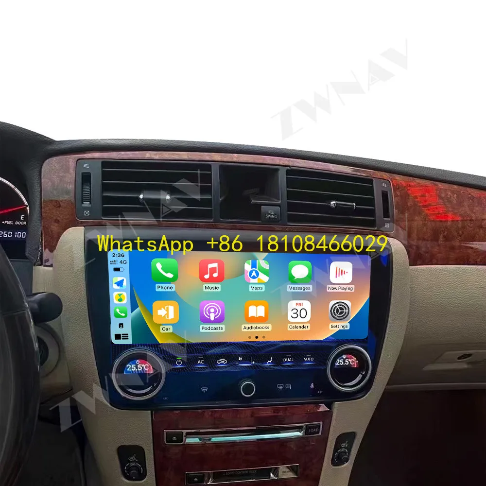 12-дюймовый Carplay для Toyota Crown 2005-2009, автомобильный радиоприемник, GPS-навигация, мультимедийный видеоплеер, автомобильная стереосистема
12-дюймовый Carplay для Toyota Crown 2005-2009, автомобильный радиоприемник, GPS-навигация, мультимедийный видеоплеер, автомобильная стереосистема