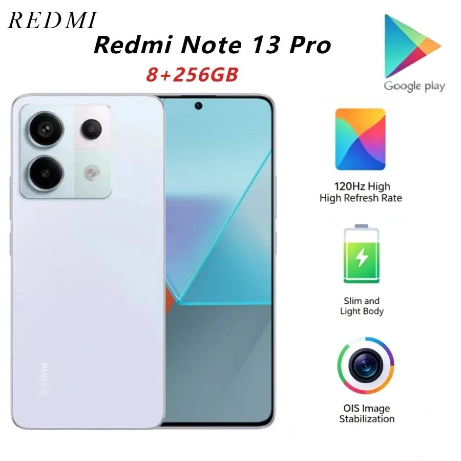 2026 new Redmi Note 13 pro 2026 6.67-inch AMOLED Display 120Hz Refresh Rate 5100mAh Battery 8GB+256GB New Model
2026 new Redmi Note 13 pro 2026 6.67-inch AMOLED Display 120Hz Refresh Rate 5100mAh Battery 8GB+256GB New Model
