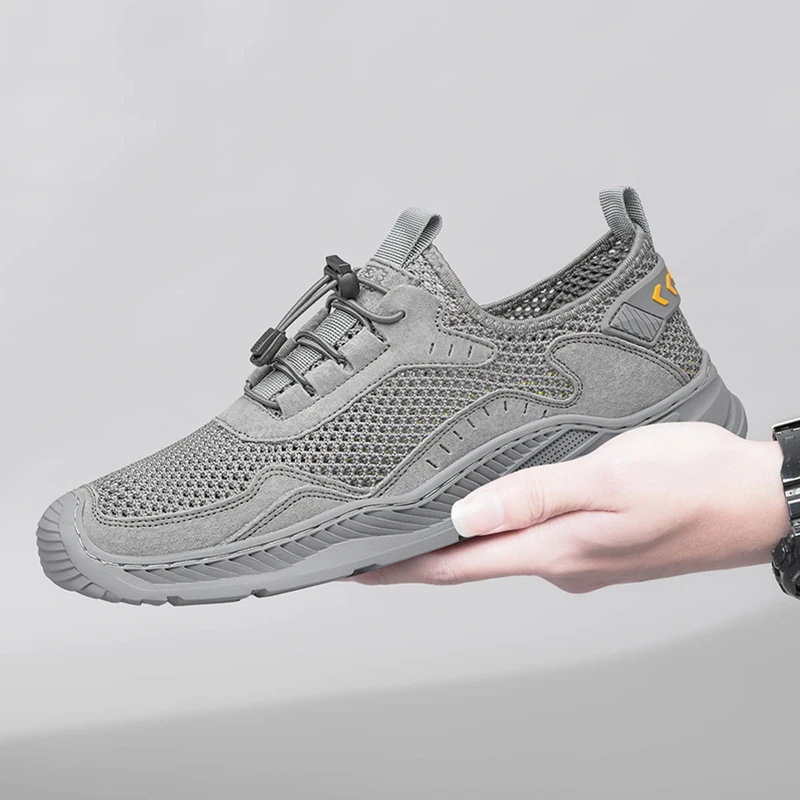 Men Sneakers Mesh Breathable Man Grey Running Tennis Shoe Comfortable Outdoor Sports Shoes for Men Casual Shoes Tenis Masculino
Men Sneakers Mesh Breathable Man Grey Running Tennis Shoe Comfortable Outdoor Sports Shoes for Men Casual Shoes Tenis Masculino