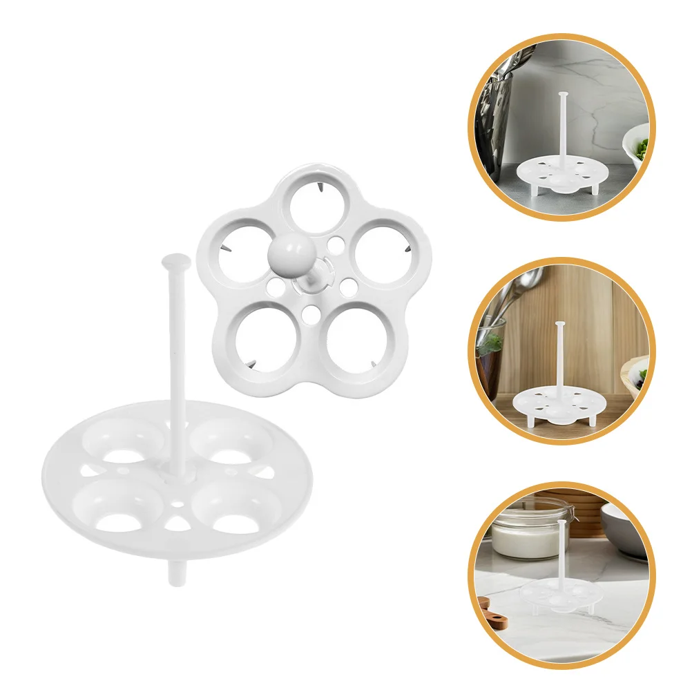 4Pcs Egg Steaming Rack Plastic Heat Resistant Oval Slot Egg Holder for Boiled Eggs Multi-Hole Steamer Stand Compatible with
4Pcs Egg Steaming Rack Plastic Heat Resistant Oval Slot Egg Holder for Boiled Eggs Multi-Hole Steamer Stand Compatible with