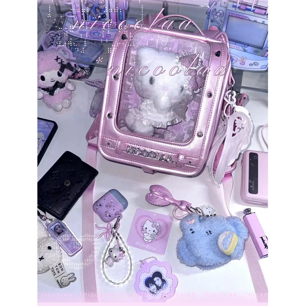 New Product Y2K Pain Bag Millennial Hot Girl Mini Japanese Laser Shoulder Pain Bag Baby Bag Star Chasing Anime Bags
New Product Y2K Pain Bag Millennial Hot Girl Mini Japanese Laser Shoulder Pain Bag Baby Bag Star Chasing Anime Bags