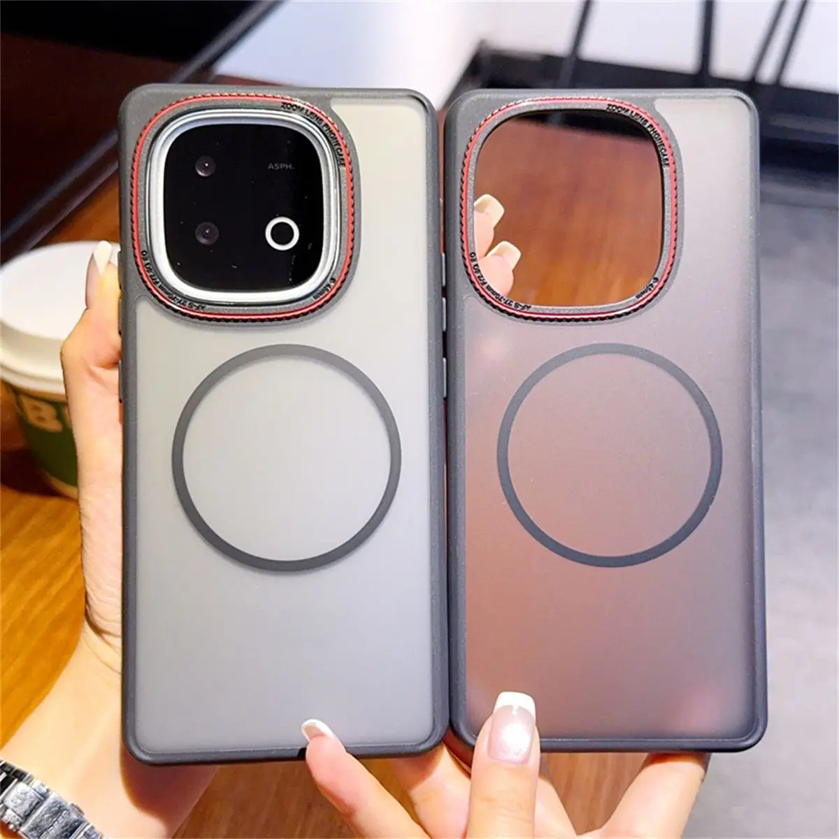 Luxury Matte Magnetic Case for iQOO Z10 Turbo Pro Shockproof Soft TPU Cover with Metal Ring Stand Anti-Scratch Protective Case
Luxury Matte Magnetic Case for iQOO Z10 Turbo Pro Shockproof Soft TPU Cover with Metal Ring Stand Anti-Scratch Protective Case