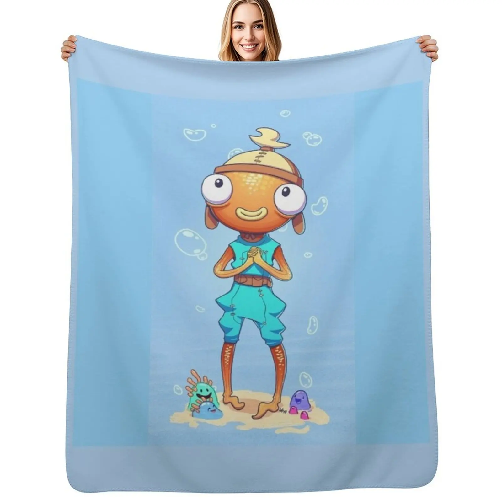 fishstick Throw Blanket Long Lasting Soft Plush Blanket for Daily Use
fishstick Throw Blanket Long Lasting Soft Plush Blanket for Daily Use
