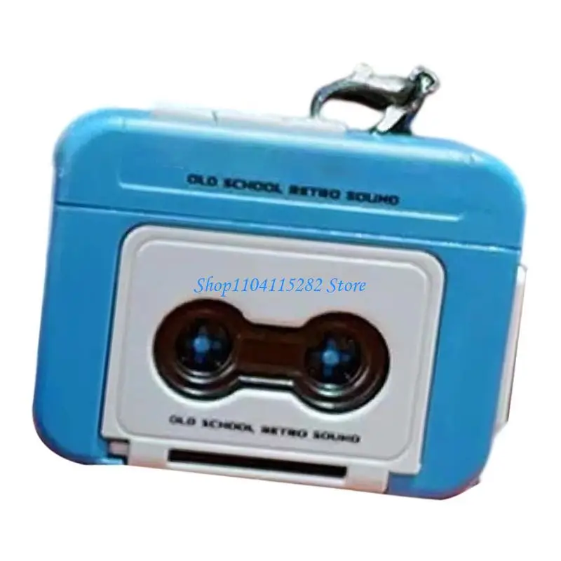 Upgrades Retro Cassette Tape Keychain Voice Recorder 15s Recording Function Creative Gift For Friend Lover Birthday
Upgrades Retro Cassette Tape Keychain Voice Recorder 15s Recording Function Creative Gift For Friend Lover Birthday