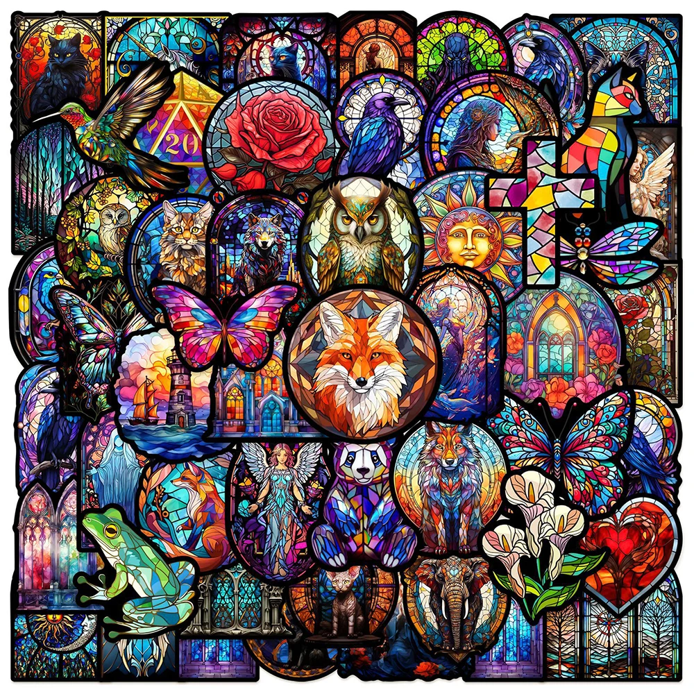 10/30/50/100pcs Colorful Goth Glass Animal Stickers Cool Cat Bird Cartoon Sticker for Luggage Laptop Aesthetic Graffiti Sticker
10/30/50/100pcs Colorful Goth Glass Animal Stickers Cool Cat Bird Cartoon Sticker for Luggage Laptop Aesthetic Graffiti Sticker