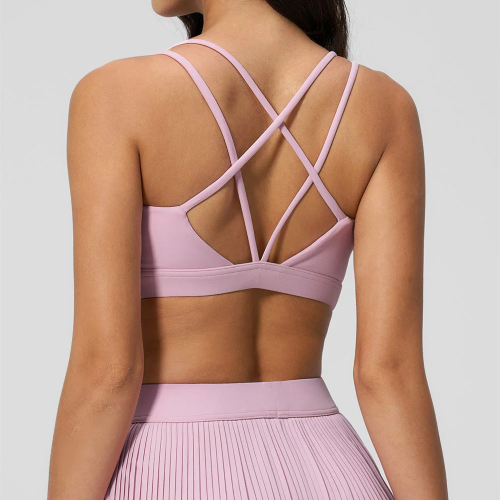 Summer Breathable Sports Bra Women Shockproof Yoga Bra Anti-Sweat Fitness Top Female Workout Sports Underwear Push Up Sport Bra
Summer Breathable Sports Bra Women Shockproof Yoga Bra Anti-Sweat Fitness Top Female Workout Sports Underwear Push Up Sport Bra