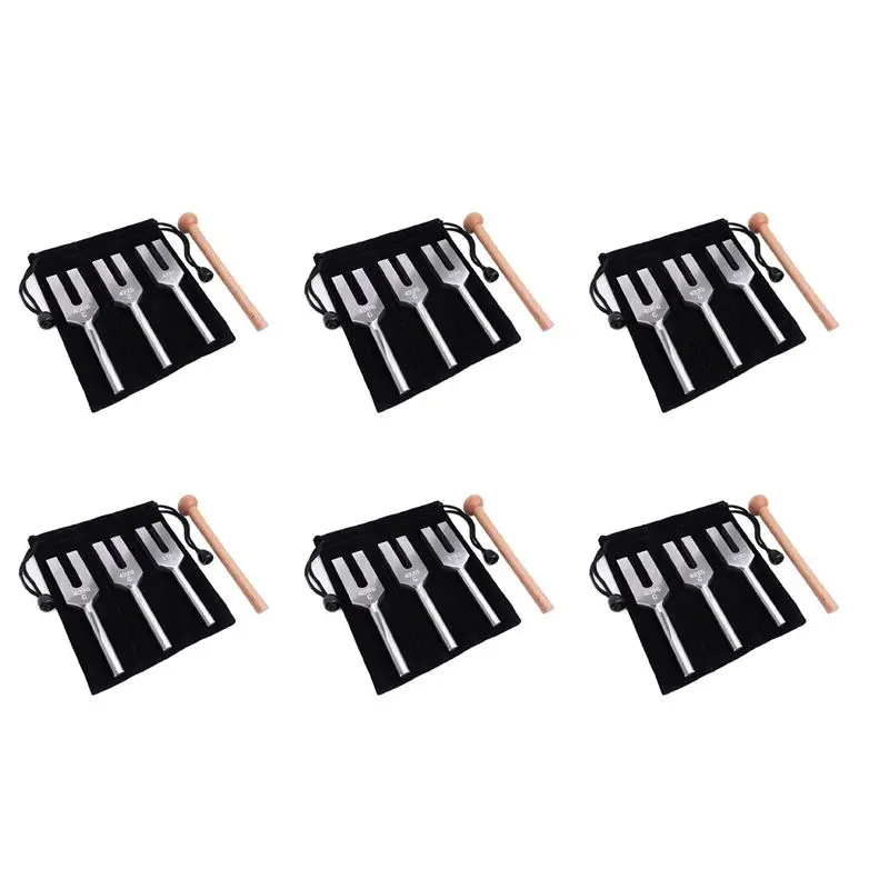 ABVH-18X Tuning Forks Set 4096 Hz 4160 Hz 4225 Hz Tuning Forks Set Tuning Fork With Wooden Hammers And Cloth Bag Style 2
ABVH-18X Tuning Forks Set 4096 Hz 4160 Hz 4225 Hz Tuning Forks Set Tuning Fork With Wooden Hammers And Cloth Bag Style 2