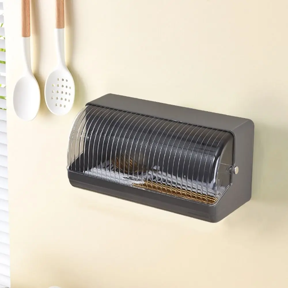 Plastic Wall Mounted Chopstick Storage Box Drainable Dustproof Tableware Storage Holder with Lid Large Capacity
Plastic Wall Mounted Chopstick Storage Box Drainable Dustproof Tableware Storage Holder with Lid Large Capacity
