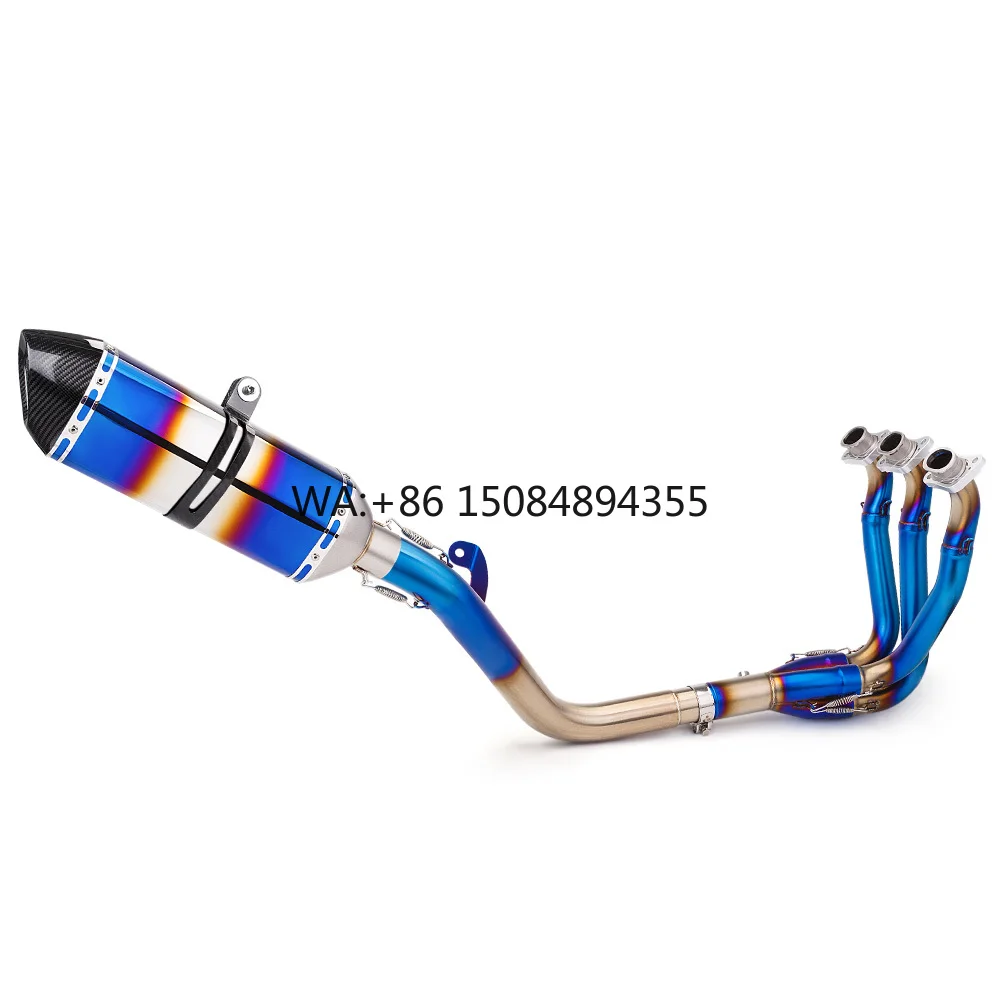 2017-2024 for Street Triple 765 Motorcycle Exhaust Pipe Complete System Rear End Link Pipe Stainless Steel New
2017-2024 for Street Triple 765 Motorcycle Exhaust Pipe Complete System Rear End Link Pipe Stainless Steel New