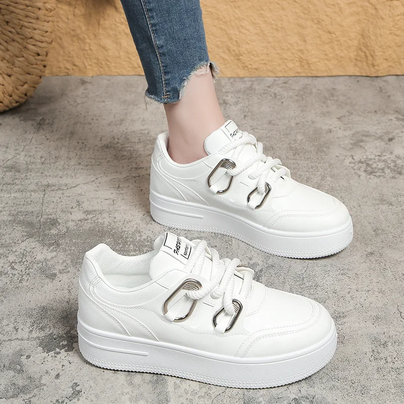 Little White Shoes for Women 2025 New Spring Thick-soled Versatile Niche Student Sports Casual Shoes
Little White Shoes for Women 2025 New Spring Thick-soled Versatile Niche Student Sports Casual Shoes