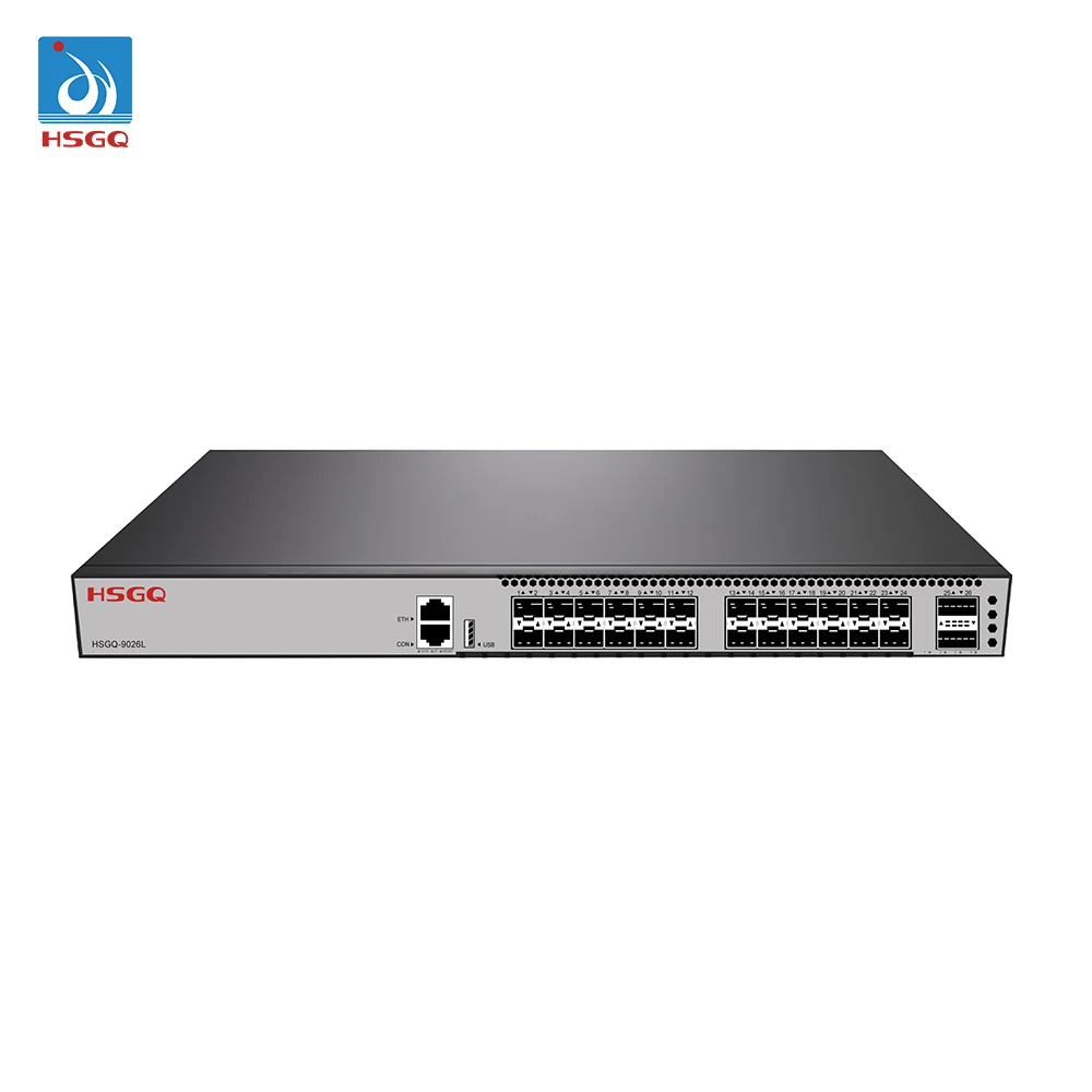 New Design Fiber Optical Switch 24 Port 24*10GE+2*100GE QSFP28 UPLINK Layer 3 Managed Switch
New Design Fiber Optical Switch 24 Port 24*10GE+2*100GE QSFP28 UPLINK Layer 3 Managed Switch