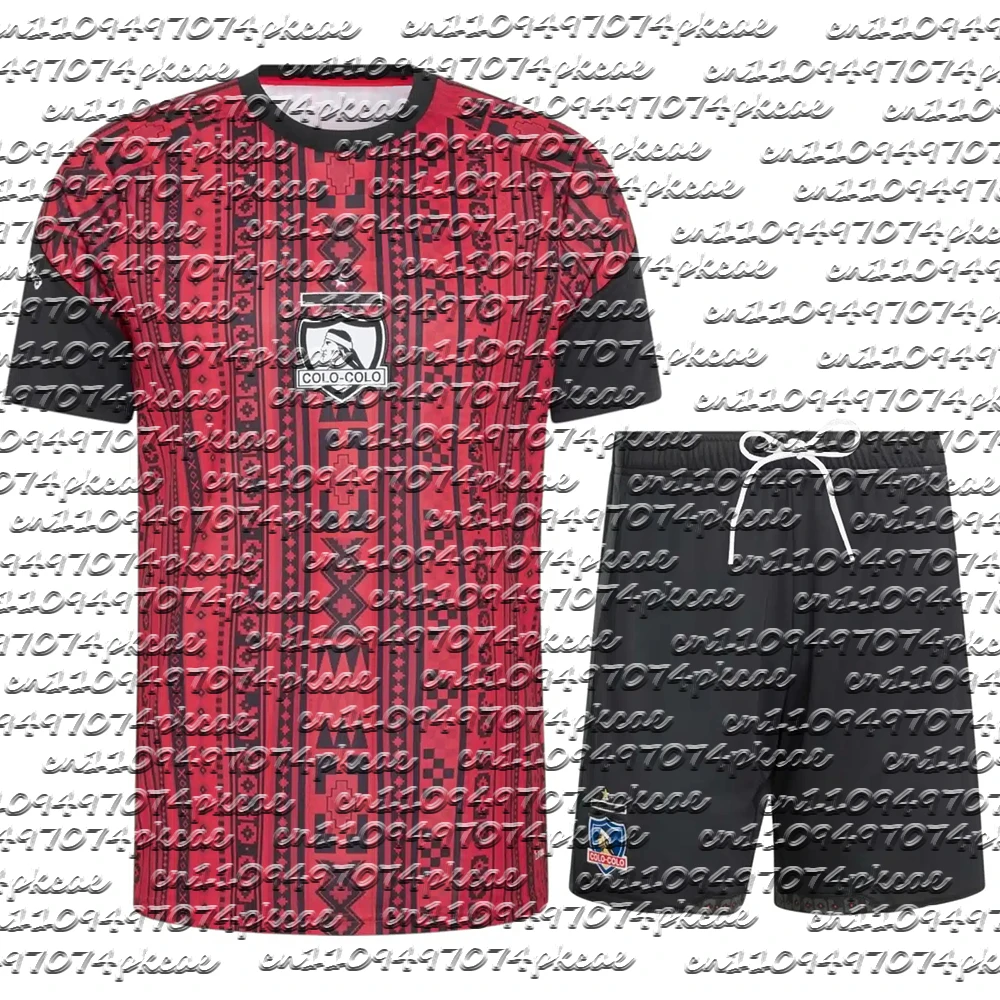2026 New Men's Colo-Colo Special Edition Jersey Set 2 Piece Short Sleeve Mapuche Print Football Shirt and Shorts
2026 New Men's Colo-Colo Special Edition Jersey Set 2 Piece Short Sleeve Mapuche Print Football Shirt and Shorts