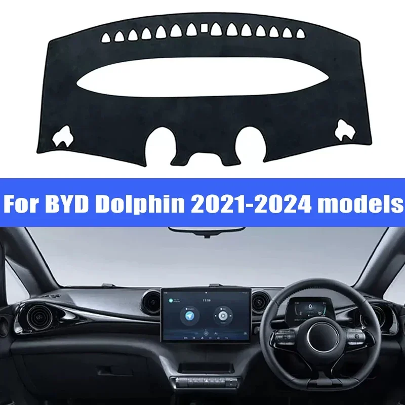 For BYD Dolphin 2021-2024 Models Car Dashboard Cover Sun Shade Mats Avoid Light Pads Instrument Panel Protectiv Car Accessories
For BYD Dolphin 2021-2024 Models Car Dashboard Cover Sun Shade Mats Avoid Light Pads Instrument Panel Protectiv Car Accessories