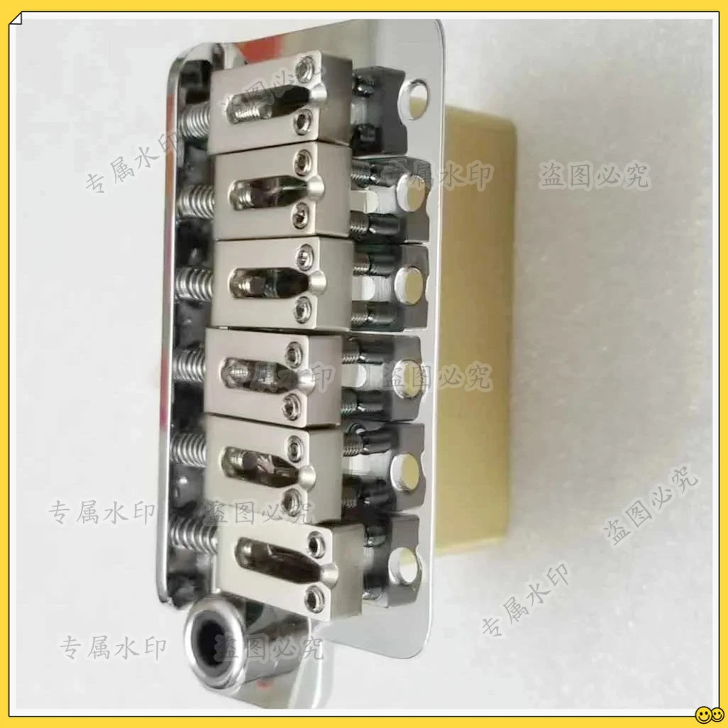 6-Point Brass Block Bridge 52.5mm(10.5x5) Chrome
6-Point Brass Block Bridge 52.5mm(10.5x5) Chrome