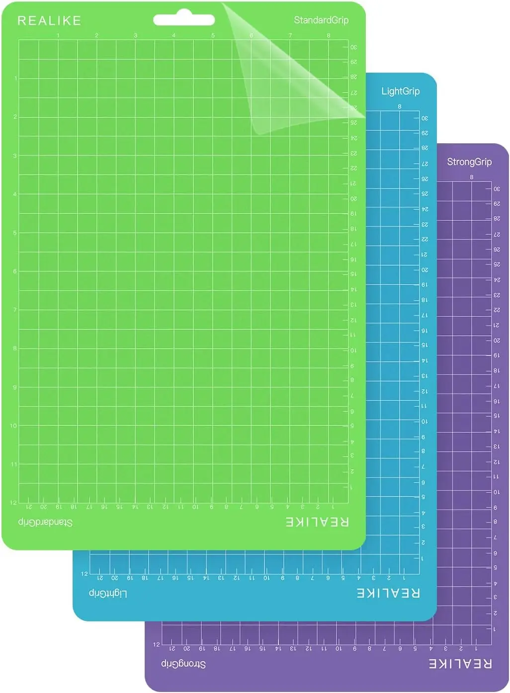 8.5"x12" Cutting Mats for Cricut Joy Xtra, 3-Pack Light/Standard/Strong Grip
8.5"x12" Cutting Mats for Cricut Joy Xtra, 3-Pack Light/Standard/Strong Grip