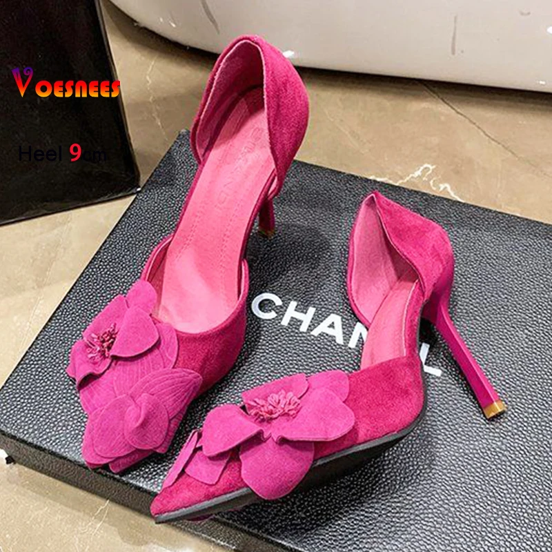 Дизайнерские новые женские летние туфли 2025 года, модные туфли на тонком каблуке 9 см с острым носком для вечеринок, замшевые женские туфли-лодочки на шпильке с неглубоким носком
Дизайнерские новые женские летние туфли 2025 года, модные туфли на тонком каблуке 9 см с острым носком для вечеринок, замшевые женские туфли-лодочки на шпильке с неглубоким носком