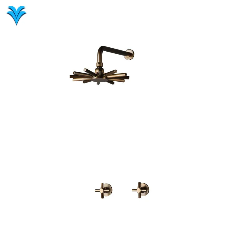 Hot-selling Antique Rose Gold Sun Shower Head Set Portable Bathroom Outdoor Shower Faucet Set
Hot-selling Antique Rose Gold Sun Shower Head Set Portable Bathroom Outdoor Shower Faucet Set