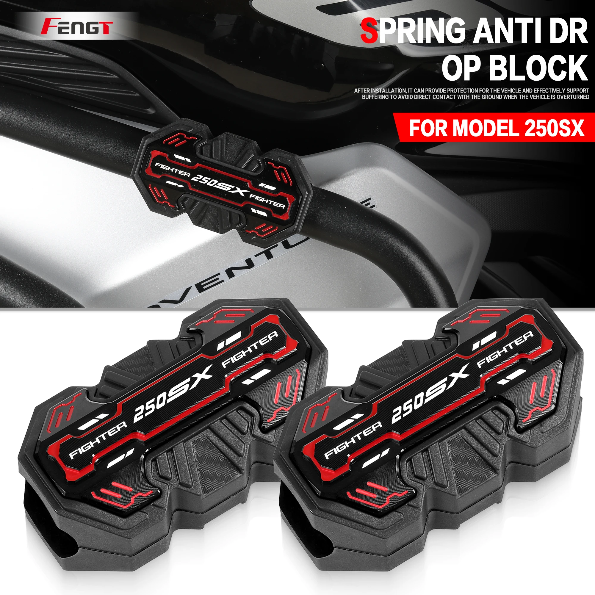 For V-STROM 250SX VStrom 250 SX 2023 2024 2025 Motorcycle Engine Bumper Crash Bar Frame Protection Guard Bumper Block
For V-STROM 250SX VStrom 250 SX 2023 2024 2025 Motorcycle Engine Bumper Crash Bar Frame Protection Guard Bumper Block