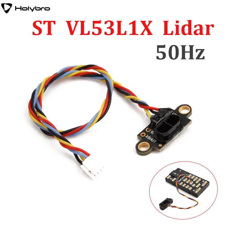 Полетный контроллер Holybro ST VL53L1X Lidar 50 Гц, точность до 4 м для радиоуправляемых многовинтовых самолетов PIXHAWK 4
Полетный контроллер Holybro ST VL53L1X Lidar 50 Гц, точность до 4 м для радиоуправляемых многовинтовых самолетов PIXHAWK 4