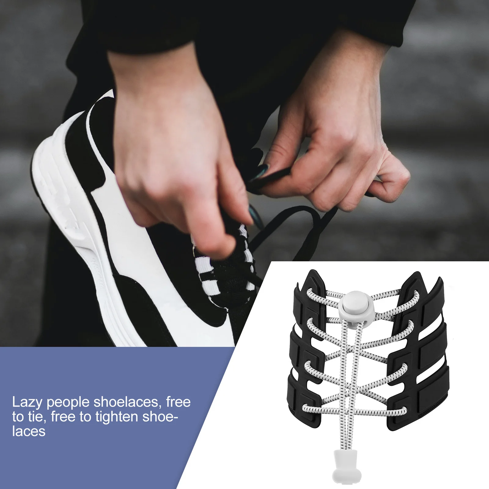 6Pairs Strainer Shoe Laces No Tie Elastic Laces for Running Jogging Shoes Quick Install Long Lasting Elasticity
6Pairs Strainer Shoe Laces No Tie Elastic Laces for Running Jogging Shoes Quick Install Long Lasting Elasticity