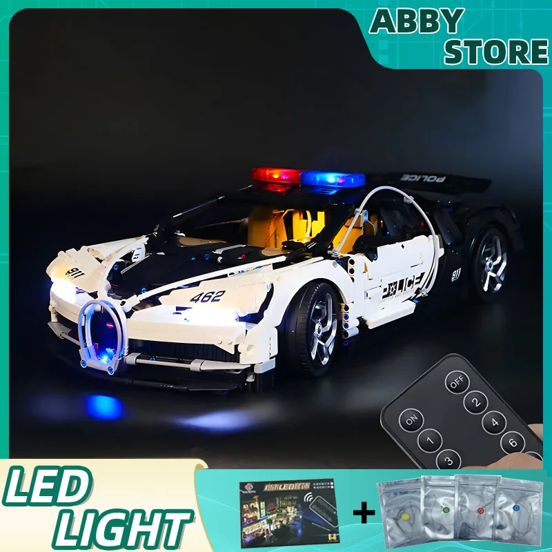 DIY RC LED Light Kit For LEGO Technical Sports Car (Only LED Light,Without Blocks Model)
DIY RC LED Light Kit For LEGO Technical Sports Car (Only LED Light,Without Blocks Model)