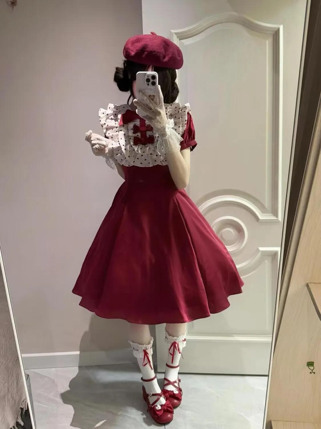 Summer Vintage Elegant Lolita Woman Dress Y2k Red Ruffle High Waist Lace Bow Sweet Kawaii Female Party Outfits Evening Dress
Summer Vintage Elegant Lolita Woman Dress Y2k Red Ruffle High Waist Lace Bow Sweet Kawaii Female Party Outfits Evening Dress