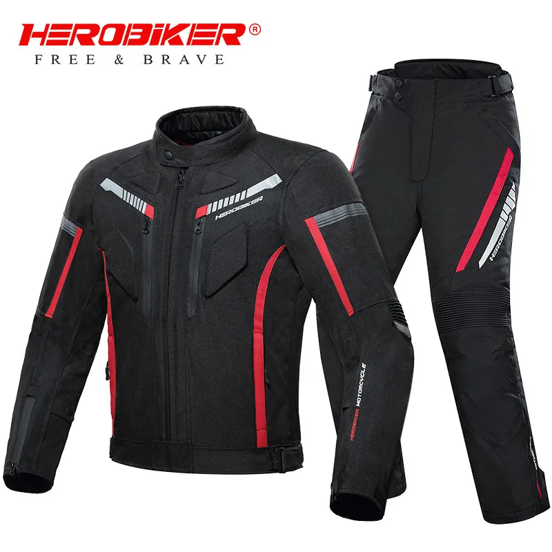 HEDDBEKE Motorcycle Riding Suit Four Season Waterproof Warm Jacket And Pants For Off Road Mountain Bike Racing Motocross Riders
HEDDBEKE Motorcycle Riding Suit Four Season Waterproof Warm Jacket And Pants For Off Road Mountain Bike Racing Motocross Riders