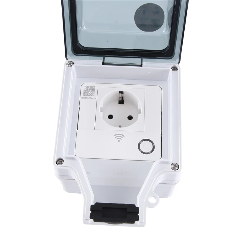 Tuya Wall Electrical Sockets Ip66 Waterproof Power Socket With Cover Wifi Plug EU Standard Outdoor Rainproof
Tuya Wall Electrical Sockets Ip66 Waterproof Power Socket With Cover Wifi Plug EU Standard Outdoor Rainproof